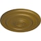 Ekena Millwork Kepler Traditional Ceiling Medallion (For Canopies up to 5 1/4"), 23 5/8"OD x 1 3/4"P, Gold CM24KPGLS - alternate 4